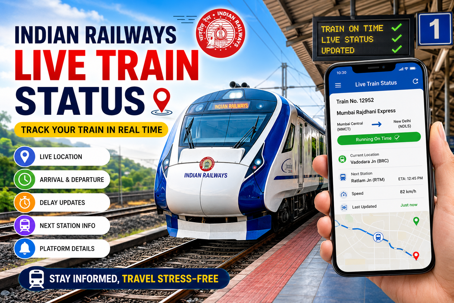 Indian Railways Live Train Status