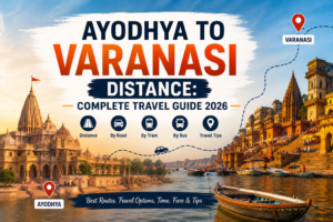 Ayodhya to Varanasi Distance